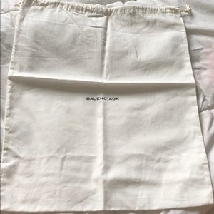 Balenciaga dust bag